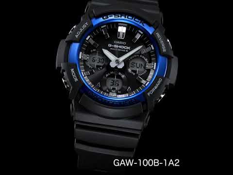 最安値です！　GAW-100B-1A2JF メンズ ブラック　G-SHOCK