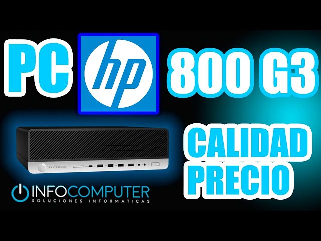 Vídeo relacionado con HP EliteDesk 800 G3 SFF PC de escritorio, Intel Core i5-6600, 8 GB de RAM, SSD de 256 GB, WiFi, Bluetooth, teclado QWERTY de EE. UU., Windows 11 Pro (reacondicionado)