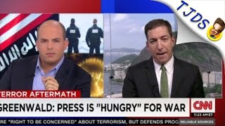 Glenn Greenwald Teaches Journalism To CNN