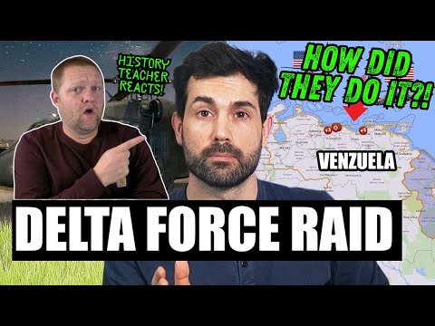How U.S Delta Force Raid Captured Maduro | Cappy Army | History Teacher Reacts