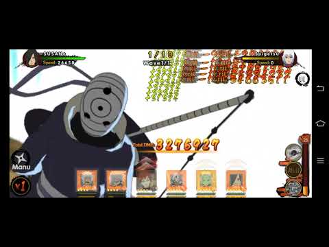 tổng hợp skills ninja 17r NARUTO ULTIMATE NINJA KING