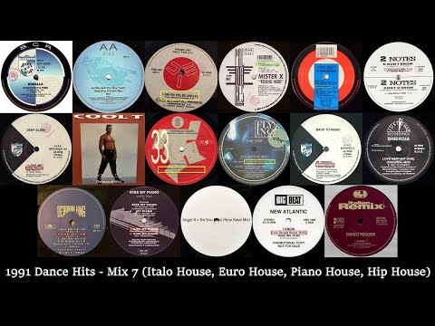 1991 Dance Hits - Mix 7 (Italo House, Euro House, Piano House, Hip-House)