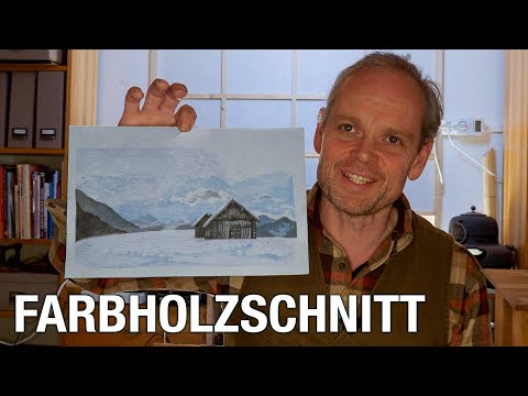 Wie man einen Farbholzschnitt macht