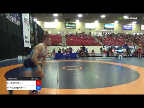 2018 Marine Corps US Open/UWW Junior Freestyle 79 Con 16 #2 - Leonardo Tarantino (Blai) Vs. Bryan