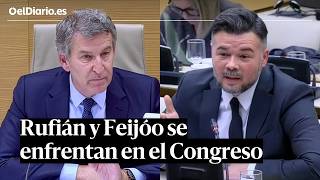 RUFIÁN y FEIJÓO se enfrentan en el CONGRESO por la GESTIÓN DE LA DANA