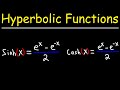 Hyperbolic Trig Functions - Basic Introduction