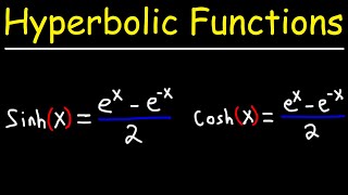 Download the video "Hyperbolic Trig Functions - Basic Introduction"