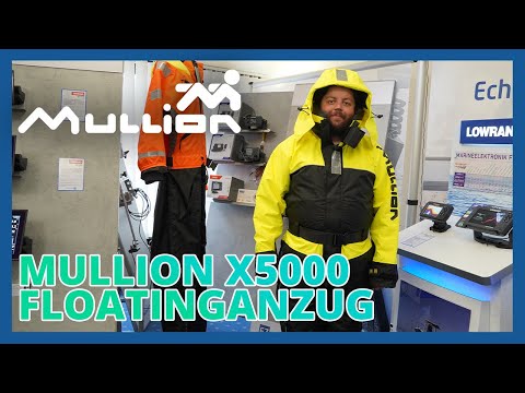 Mullion X5000 Floatinganzug/Überlebensanzug Produktvorstellung | Echolotzentrum.de