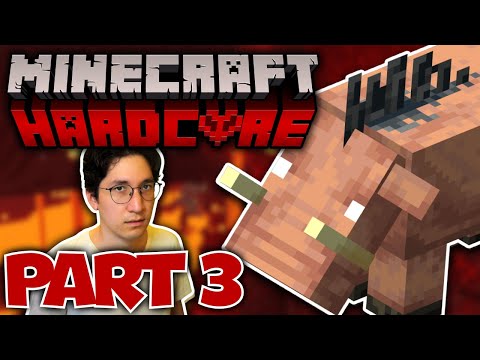 I am NEVER going back to the Nether | Minecraft Hardcore PART 3