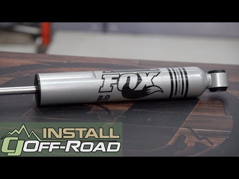 Stabilize the Front End of 2007-2018 Jeep Wrangler JKs with a Mopar Fox Steering Stabilizer Install