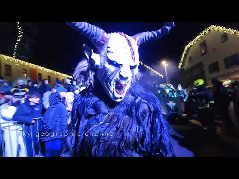 Krampus Night in Podkoren – Epic Fire Show & Parkeljni Parade