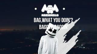 Marshmello x 42 Dugg-baggin'(lyric video).MUSICLION