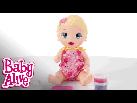 Лялька Hasbro Baby Alive "Малятко Лілі зі снеками" (C2697)