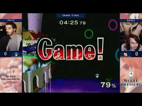 Super Melee Pression 3 - Mahie (Marth) vs. Raoul (Fox) - Grand Final