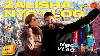 NYC TRAVEL VLOG: ZANE AND ALISHA 🗽🚕