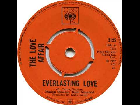 UK New Entry 1968 (1) The Love Affair - Everlasting Love