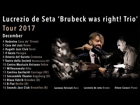 Lethal Doors - Lucrezio de Seta Trio - Rehearsal Footage