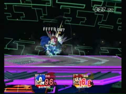 SSBB - Xanadu Singles - SonicMaster5/Speed (Sonic) vs. Boss (Mario) 2