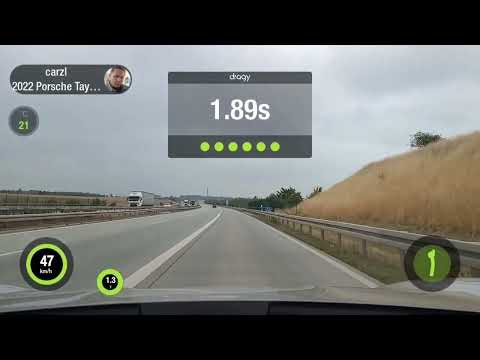 Porsche Taycan Turbo 680 PS: 0-200 km/h