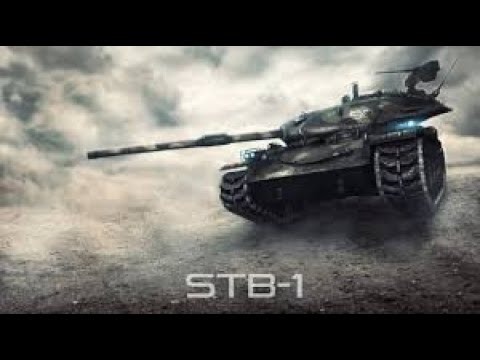STB 1  игрa от рельефа 🔥 WoT Blitz