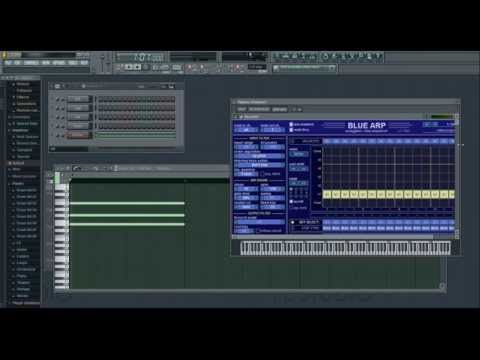 BlueARP test, testing, example. Free arpeggiator plugin by Oleg Mikheev(aka GrayWolf)