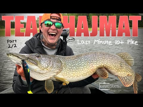 Last Minute 10+ Northern Pike - TEAM HAJMAT - Kanalgratis.se - Part 2/2