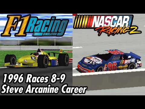 1996 Argentine Grand Prix & First Union 400 | F1 Racing Simulation (PC) | NASCAR Racing 2 (DOS)