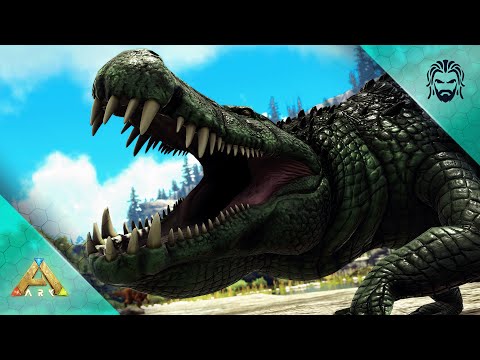 I Tamed the Terrifying Deinosuchus! - ARK Caballus [E32]