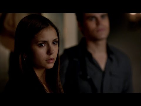 TVD 4x2 - Damon thinks Elena should drink human blood. "You're a vampire, be a vampire" | HD