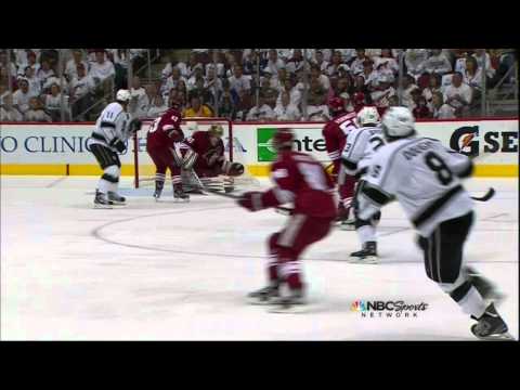 Anze Kopitar SHG goal. Los Angeles Kings vs Phoenix Coyotes Game 5 5/22/12 NHL Hockey