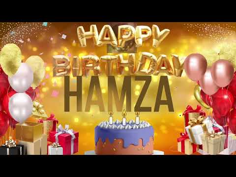 HAMZA - Happy Birthday Hamza #hamza