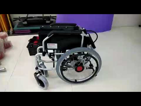 Foldable Manual Power Wheelchair
