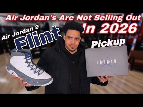 Jordan 9 Flint (French Blue) 2026 - Puckup Vlog, Review & On Feet 