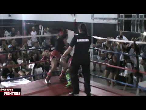 Luta de Muay-thai  CAMILA vs JULIA