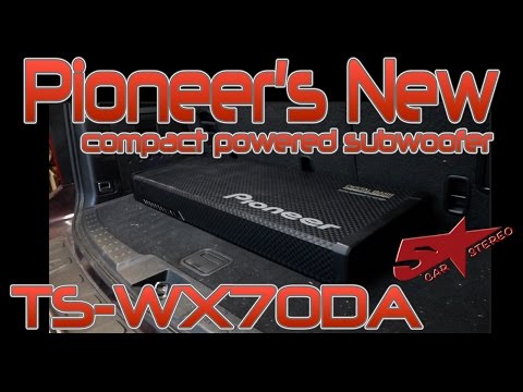 Pioneer žemųjų dažnių garsiakalbis TS-WX70DA video