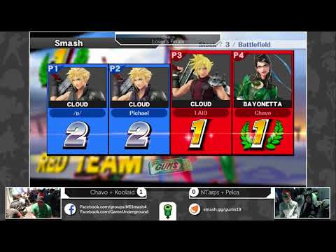 GUMS 19 Doubles (Loser's Finals) - Koolaid + Chavo vs NTarps + Pelca