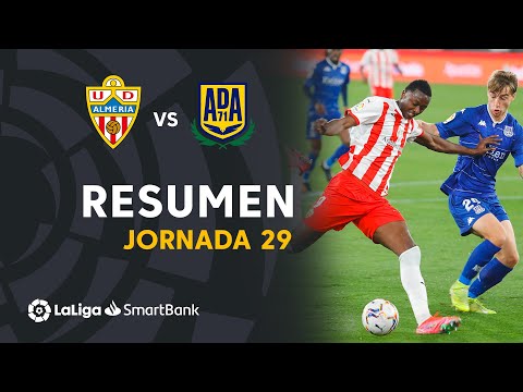 Resumen de UD Almería vs AD Alcorcón (0-0)