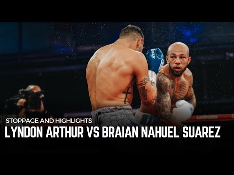 IBO WORLD TITLE | Lyndon Arthur vs Braian Suarez | Highlights