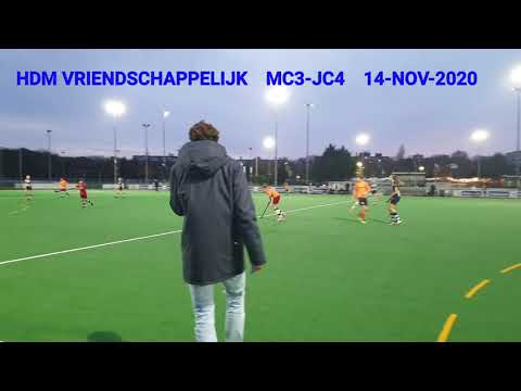 HDM vriendschappelijk - MC3-JC4 14 november 2020