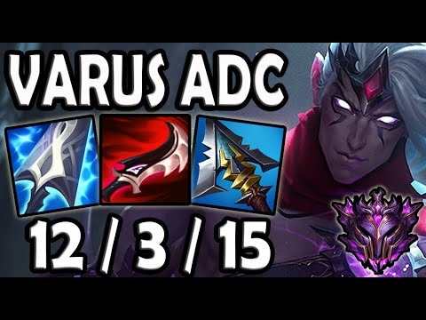 VARUS vs JHIN [ ADC ] Lol NA Master ✅