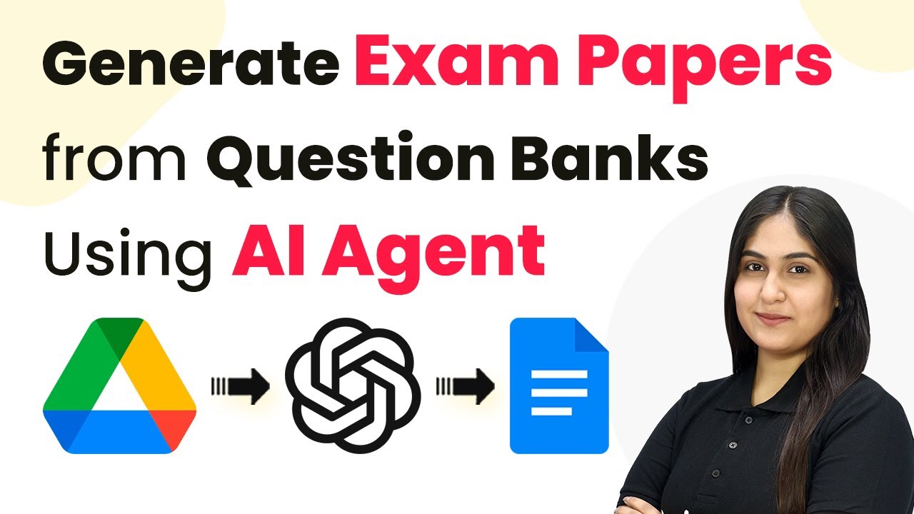 How to Generate Exam Papers from Question Banks Using AI Agent
