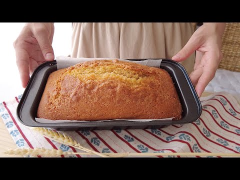 SIMPLY PUT EVERYTHING IN A BOWL AND BAKE !! No mixer needed butter cake recipe