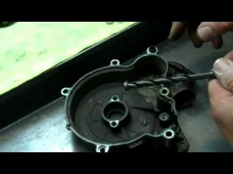 How to Replace KTM Husaberg 250 300 Ignition Case Collar Bushings