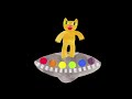 I Am A Cat Lyrics Video – Shonen Knife | Cute Dancing Cat on a UFO