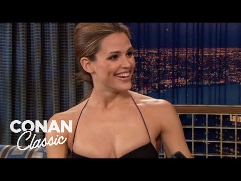 Jennifer Garner Corrects Conan's Grammar | Late Night with Conan O’Brien