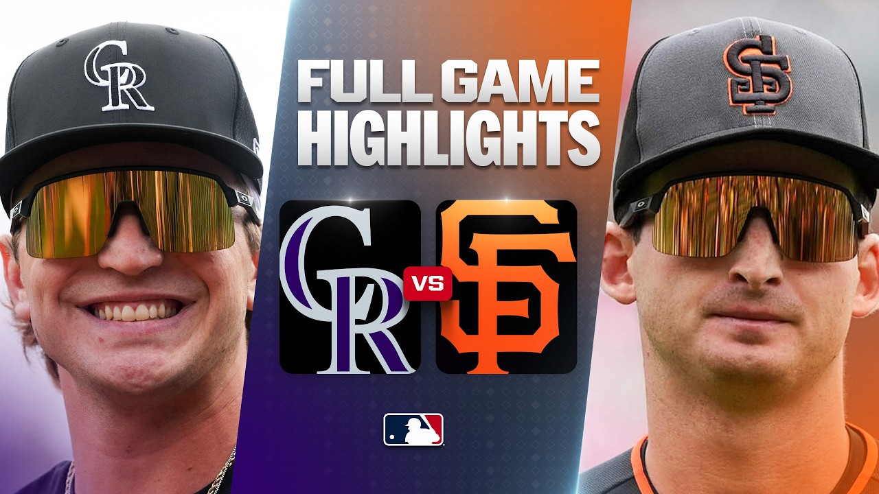 ROCKIES vs. GIANTS: Official Full Game Highlights (August 15) | 2026 MLB Season