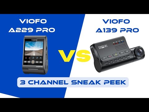 Viofo A139 Pro vs Viofo A229 Pro 3 Channel Dash Cam Footage Viofo A139 Pro vs Viofo A229 Pro 3 Channel Dash Cam Footage