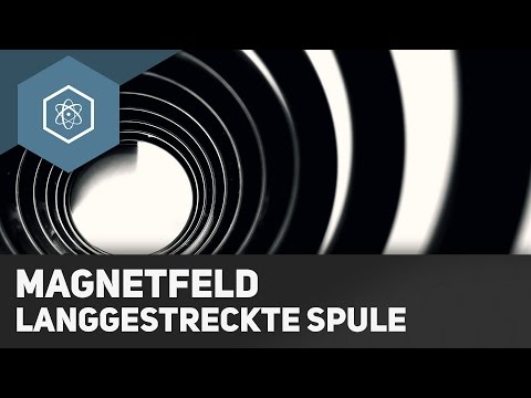 Magnetic field of an elongated coil – Physics Abitur