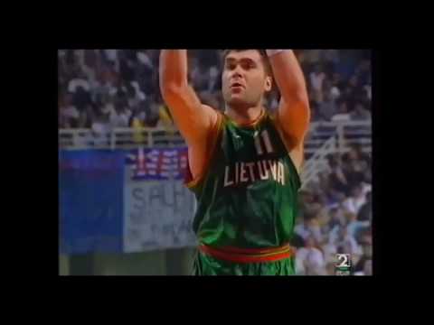 Sabonis vs Yugoslavia (1995 Eurobasket Final)