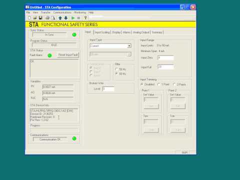 Sta Hlprg Configuration Software Tutorial Overview